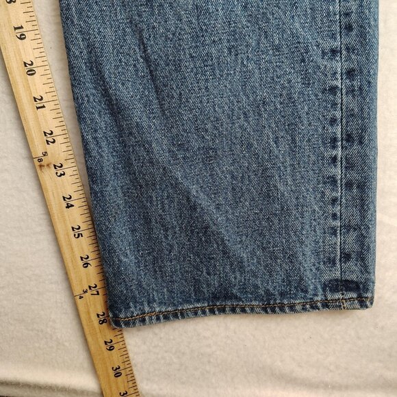 Levi's 501 Button Fly Jeans Mens 36x30 Straight Leg Red Tab - Picture 8 of 9